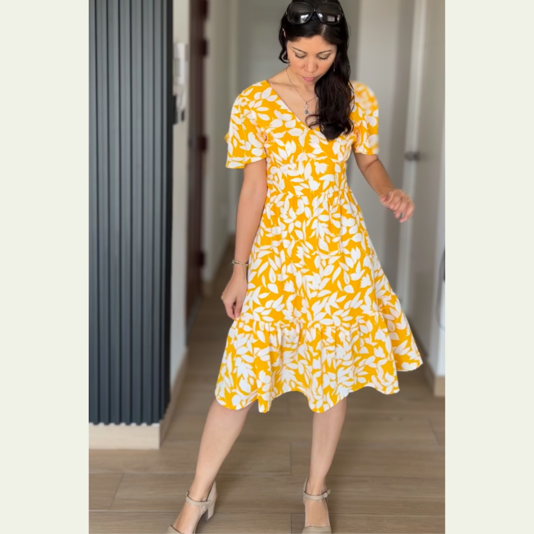 Vestido Ariana - Amarillo