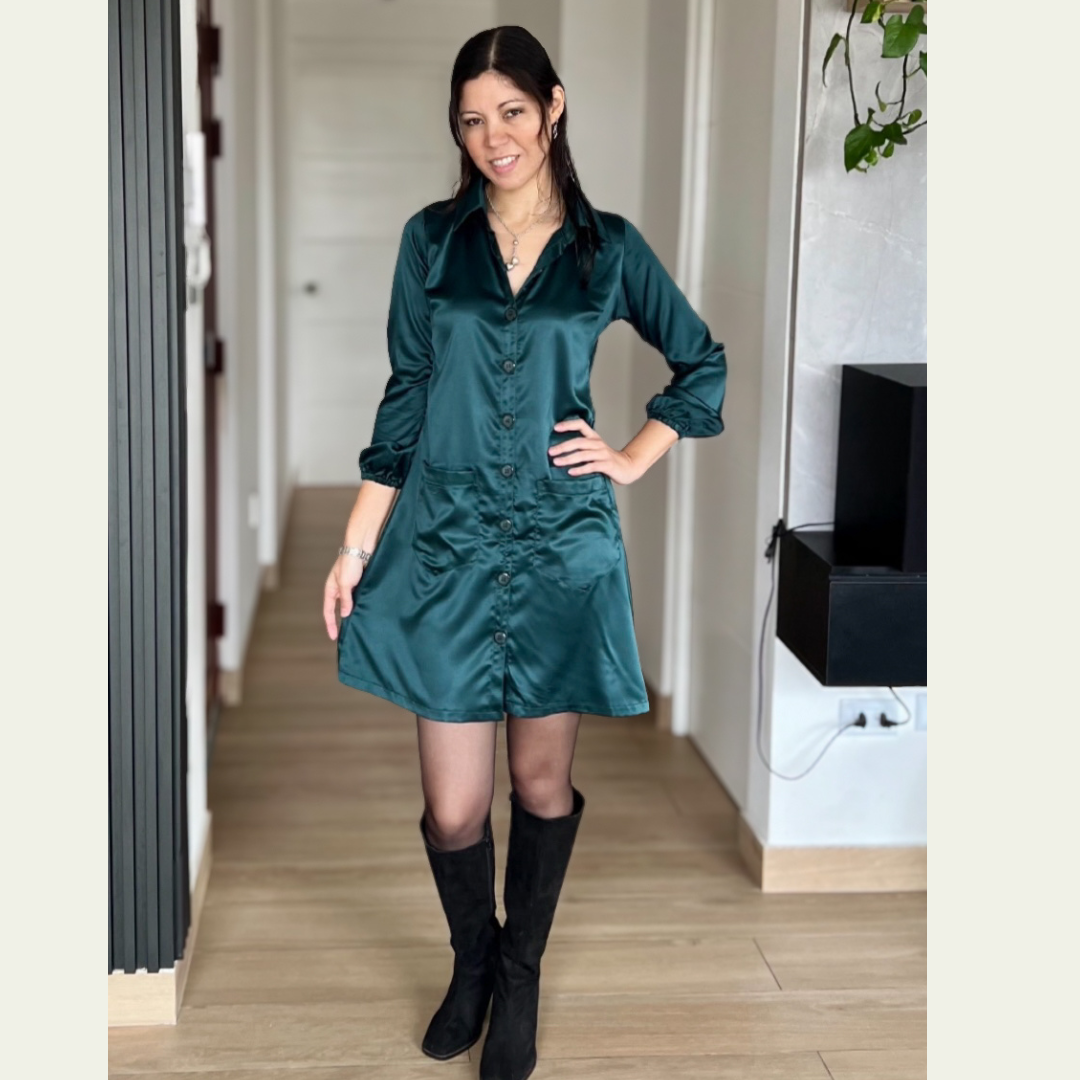 Vestido Emma - Verde