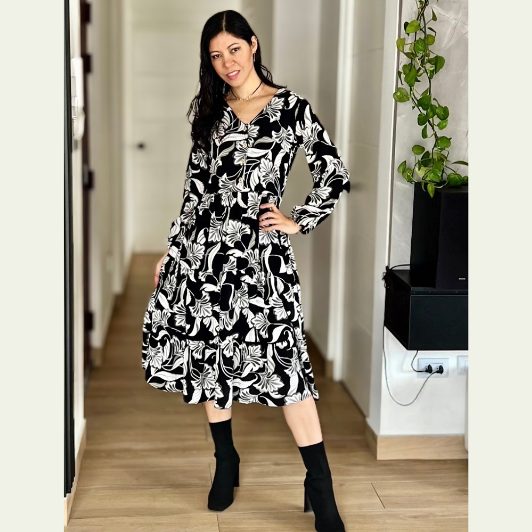 Vestido Adriana - Negro
