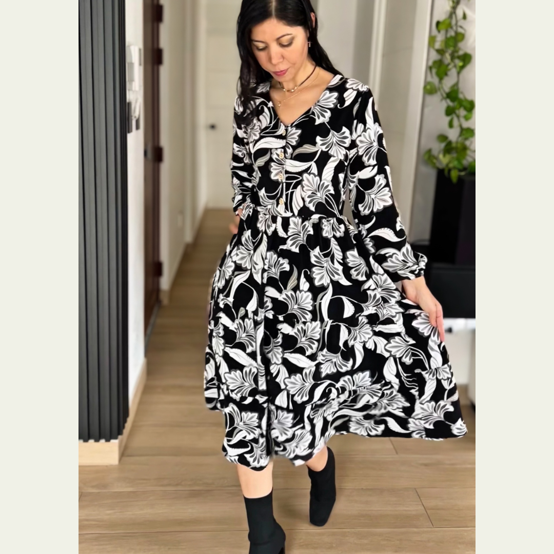 Vestido Adriana - Negro