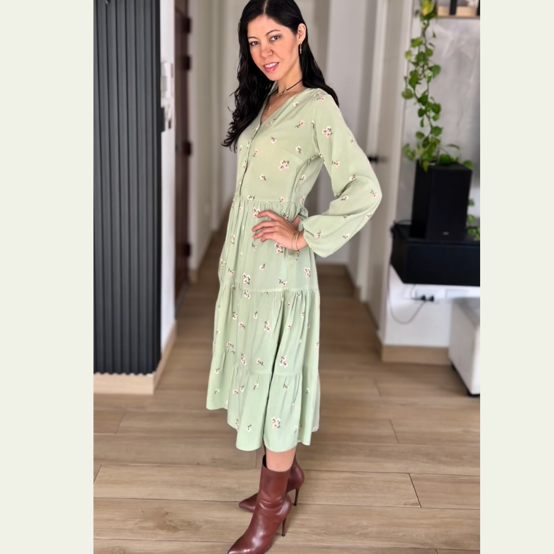 Vestido Adriana - Verde