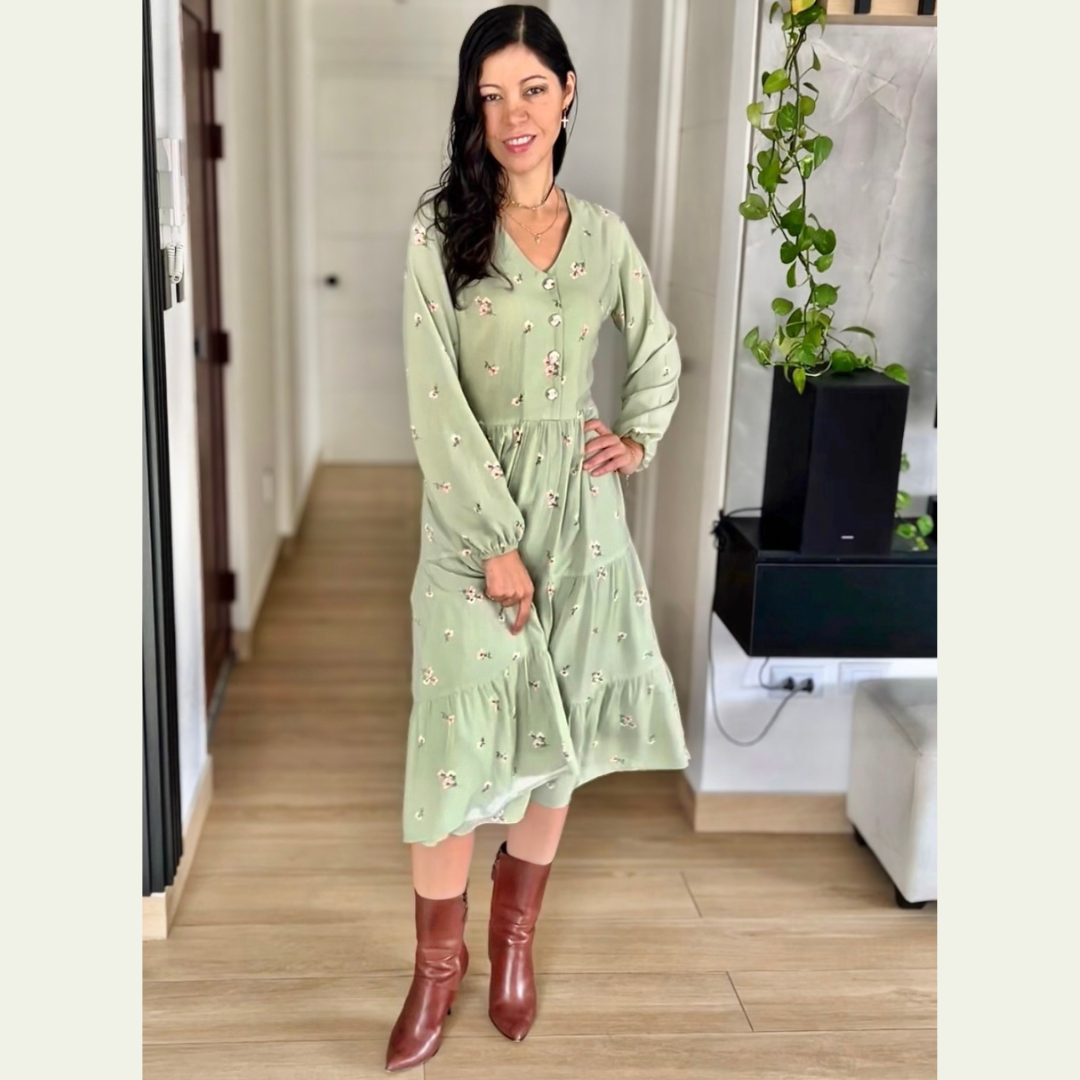 Vestido Adriana - Verde