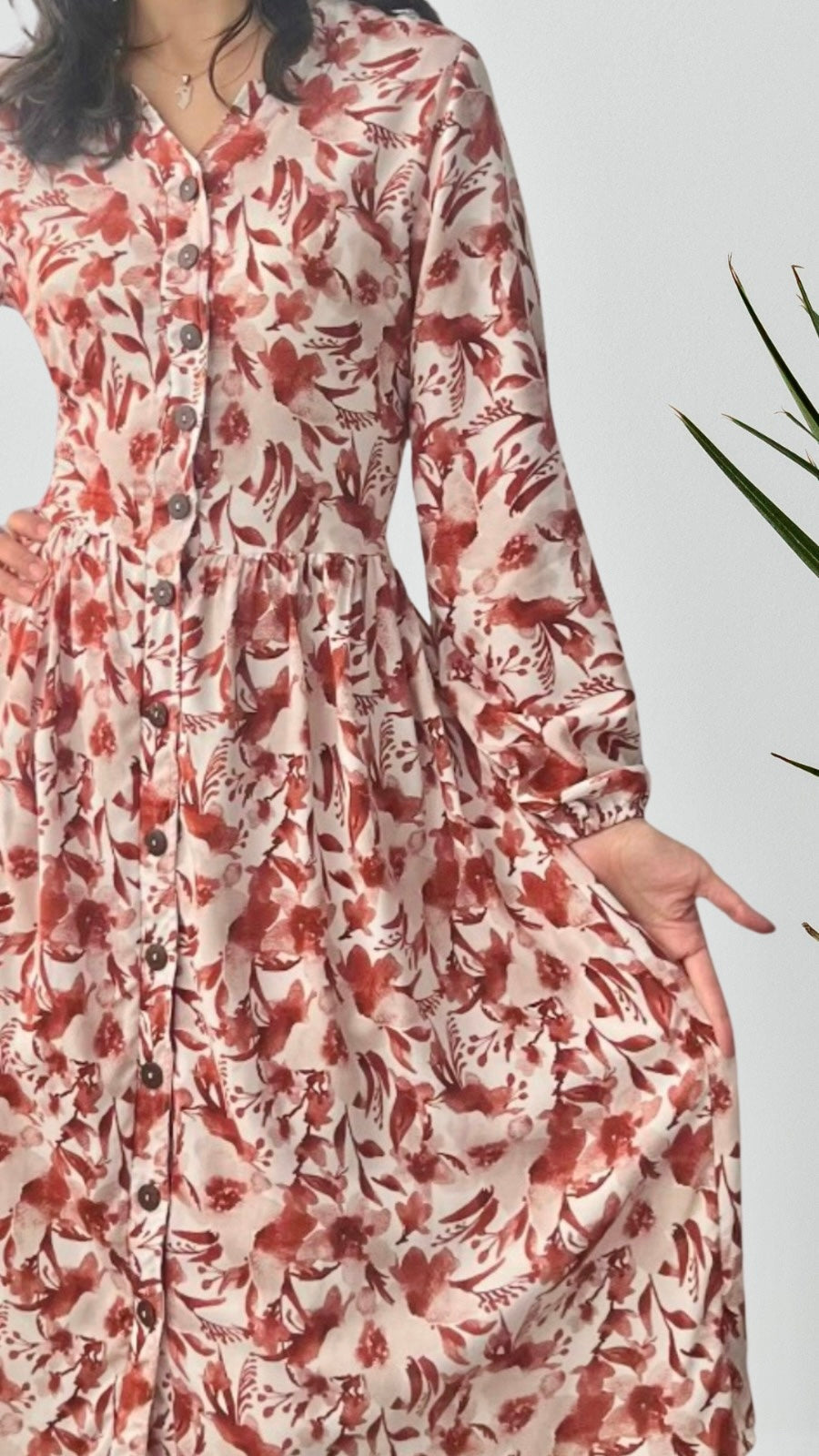 Vestido Arlet - Terracota