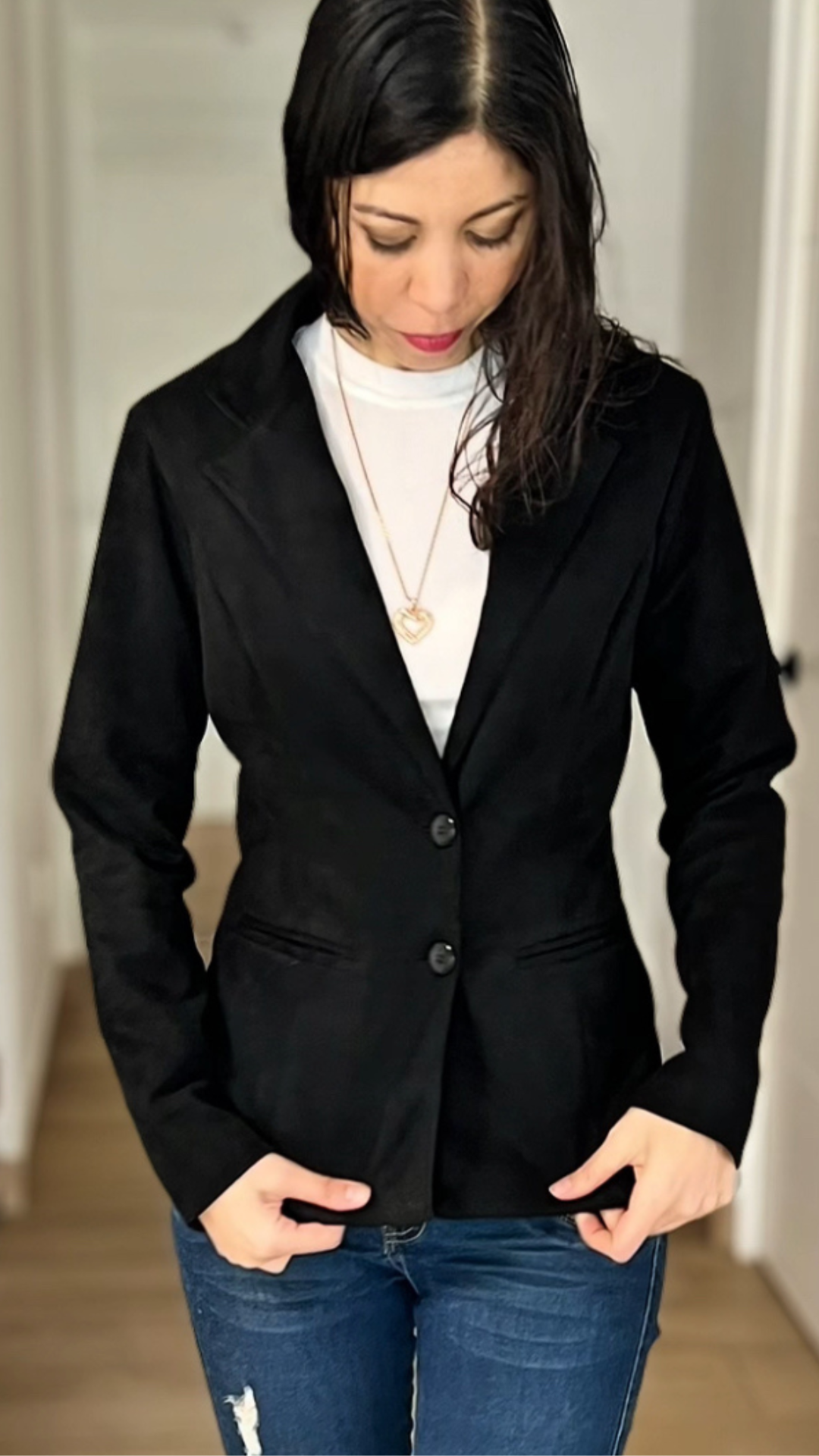 Saco Alba - Negro