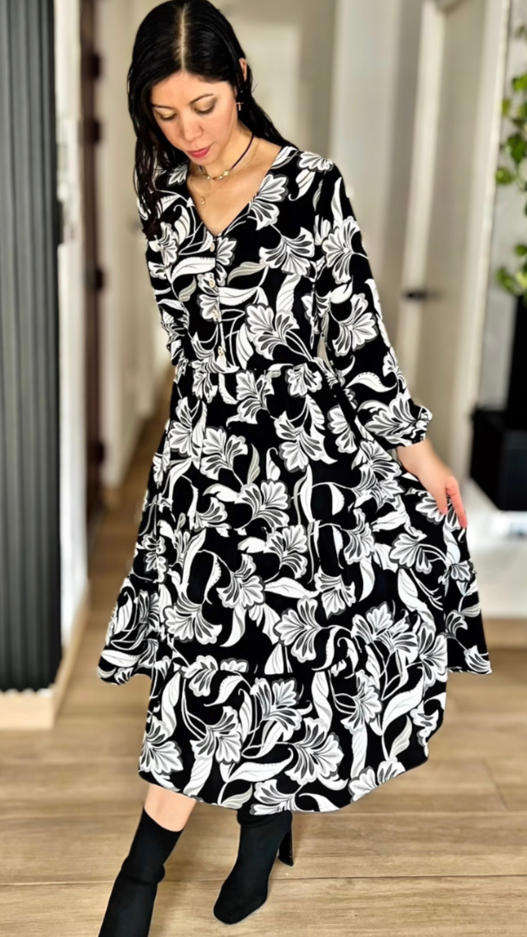 Vestido Adriana - Negro