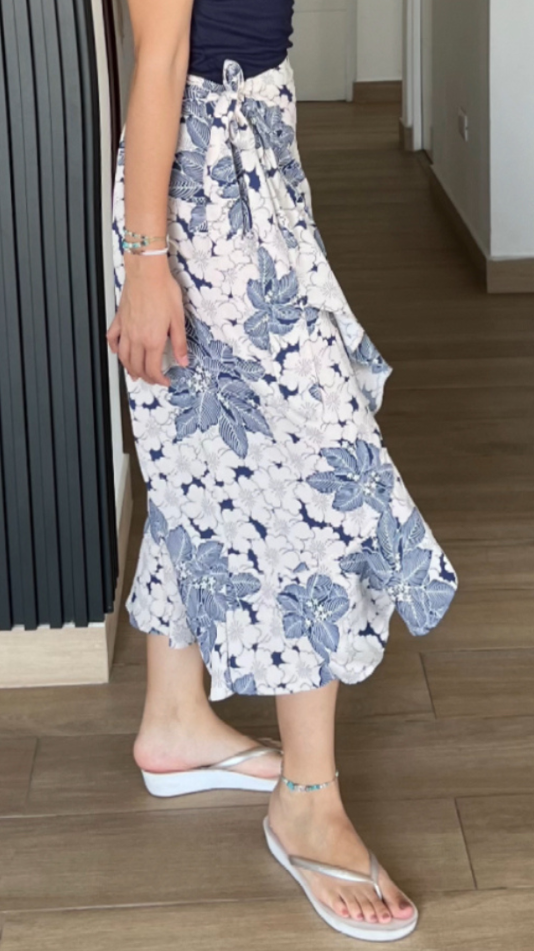 Falda Venecia - celeste