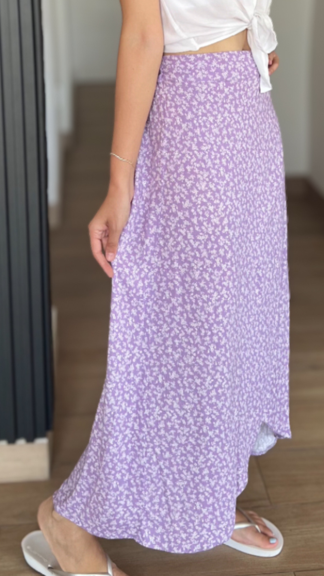 Falda Valery lila