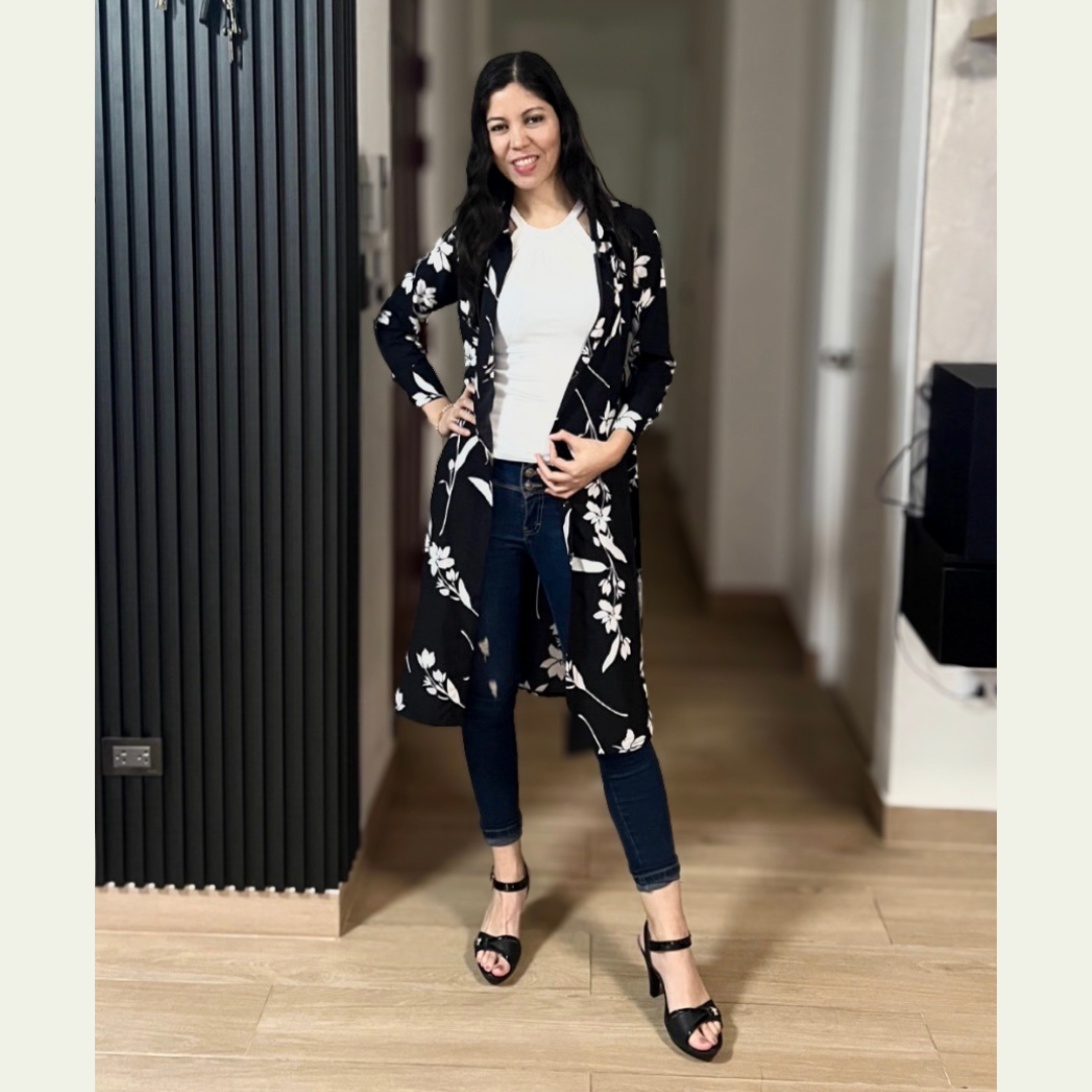 vestido, camisero, capa, seda francesa