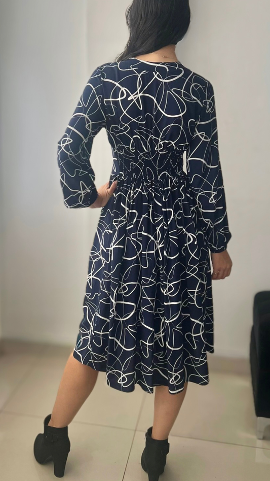 Vestido Arlet - Azul