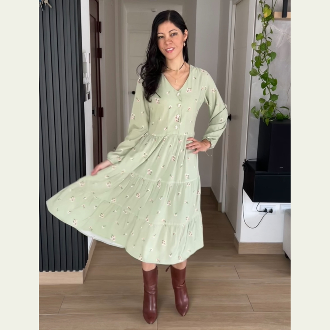 Vestido Adriana - Verde