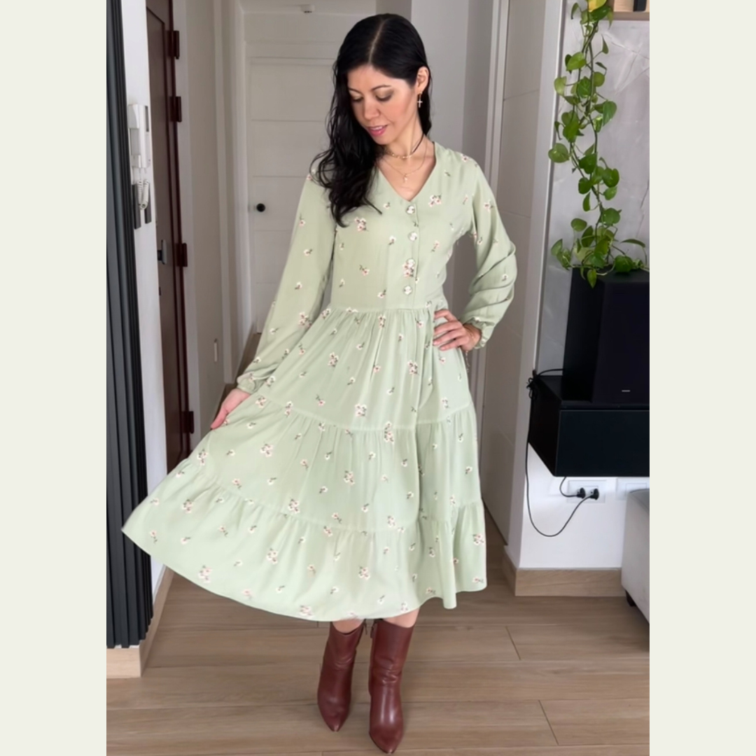 Vestido Adriana - Verde