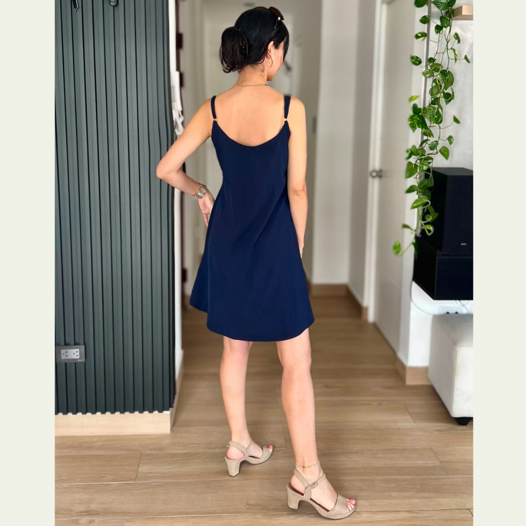 Vestido Alejandra - Azul