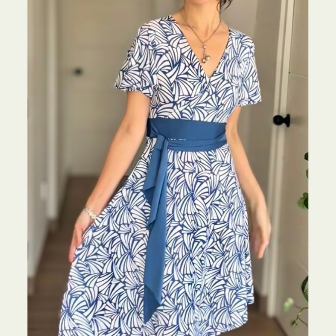 Vestido Sami - Celeste