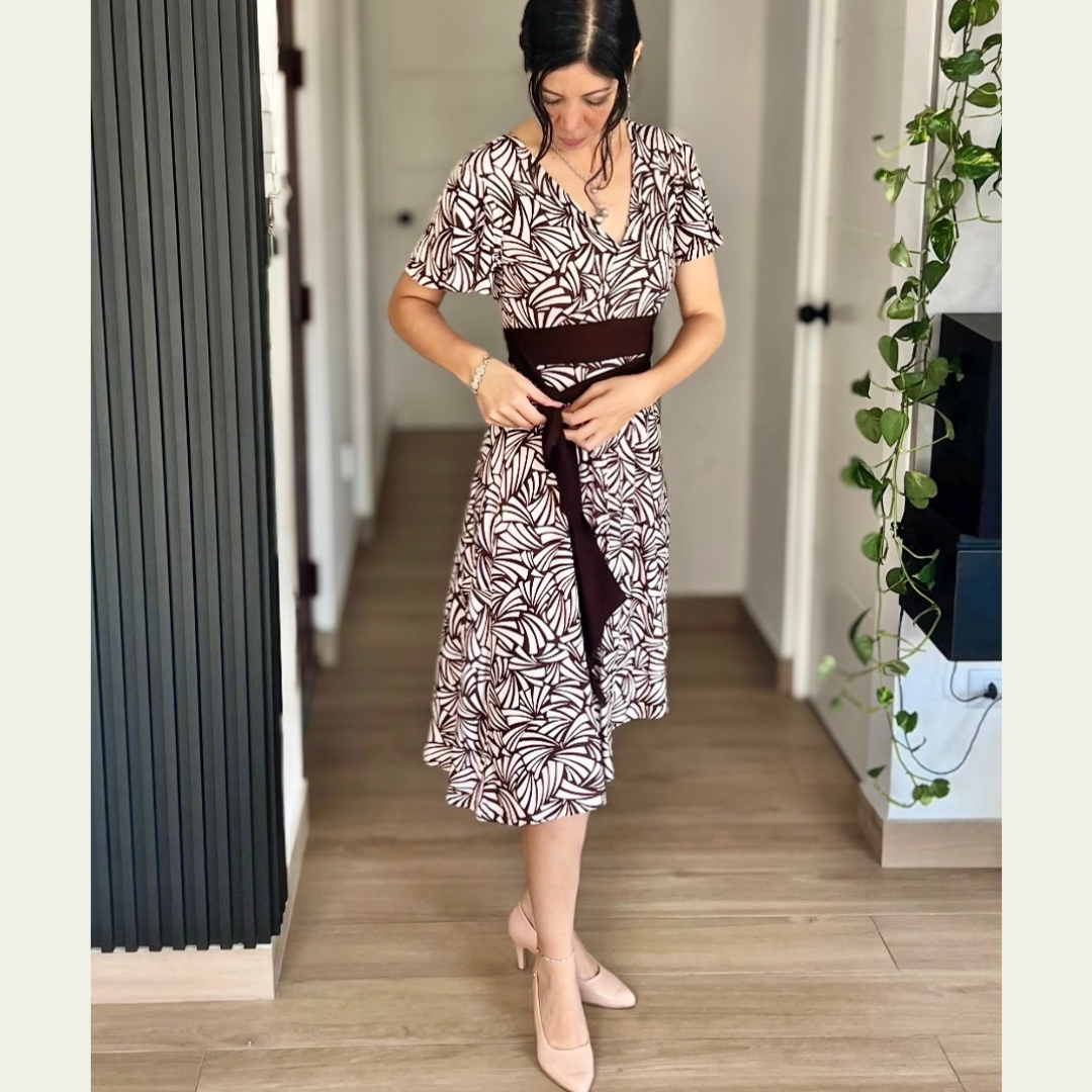 Vestido Sami - Marrón