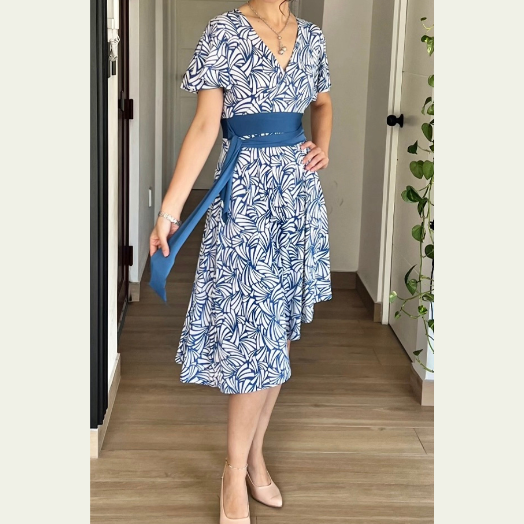 Vestido Sami - Celeste