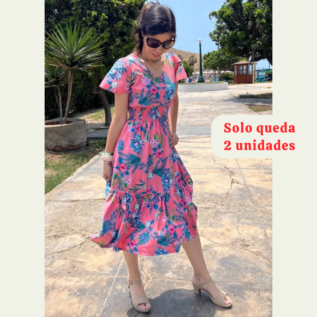 Vestido Lucia - Rosado