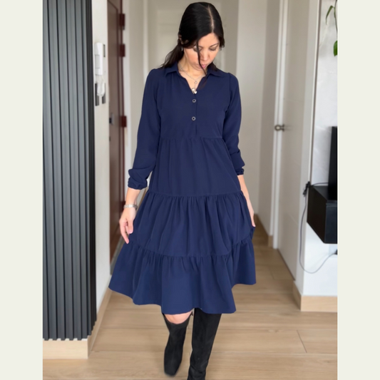 Vestido Mery - Azul