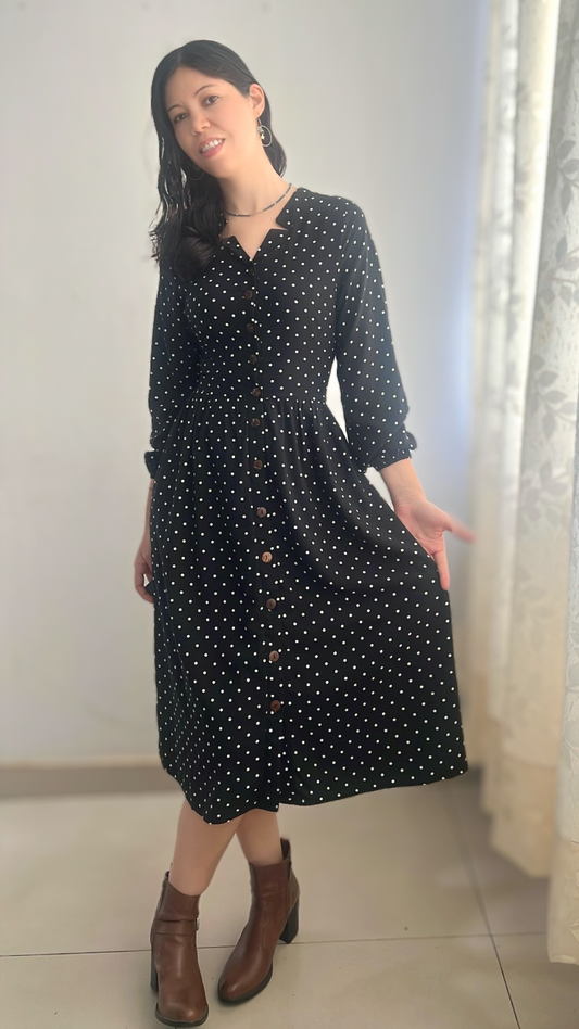 Vestido Arlet - Negro