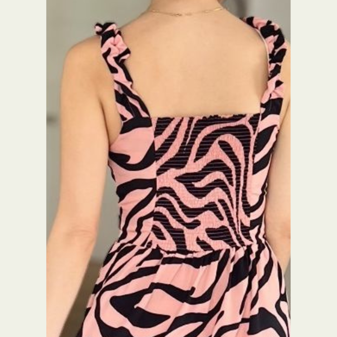 Vestido Camila - Palo rosa