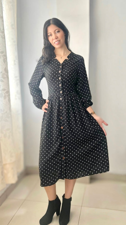 Vestido Arlet - Negro
