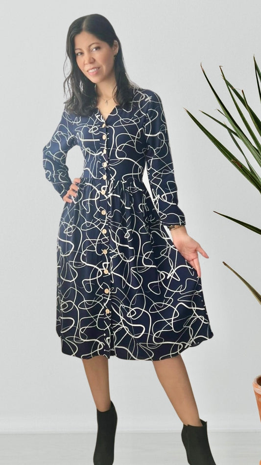 Vestido Arlet - Azul
