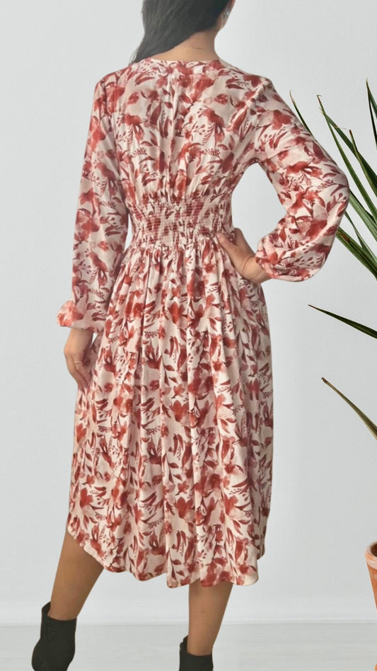 Vestido Arlet - Terracota