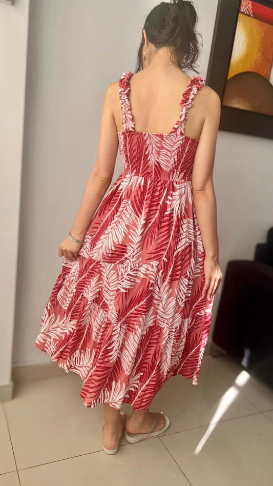 Vestido Catalina - Rojo