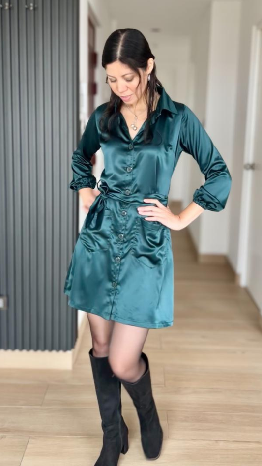 Vestido Emma - Verde
