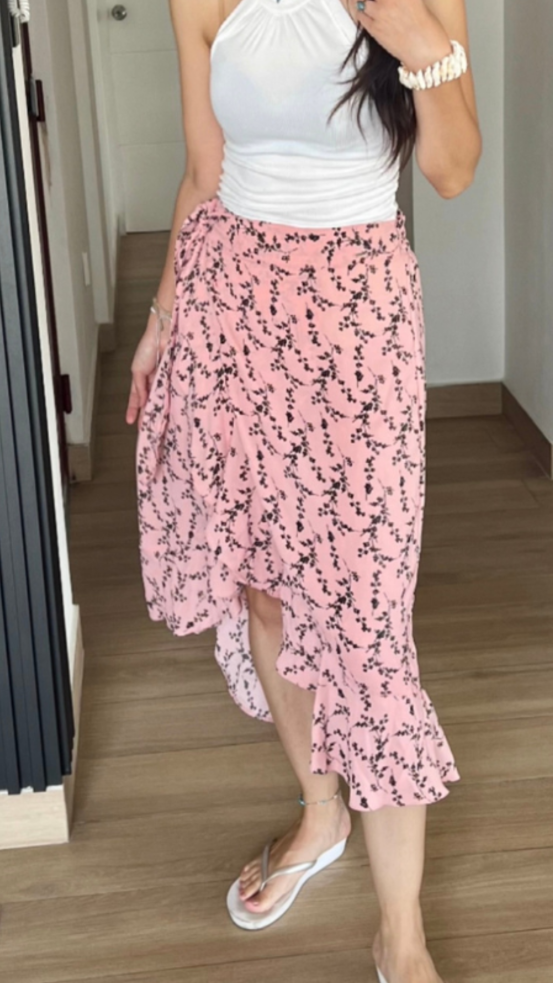 Falda Venecia - rosado