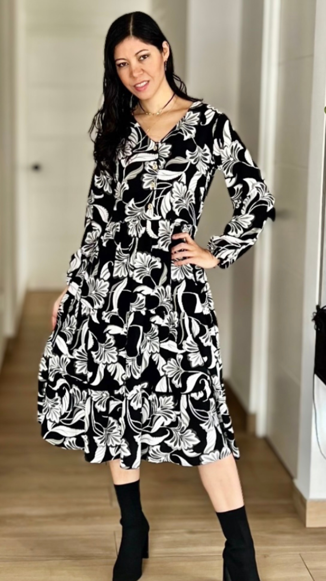 Vestido Adriana - Negro