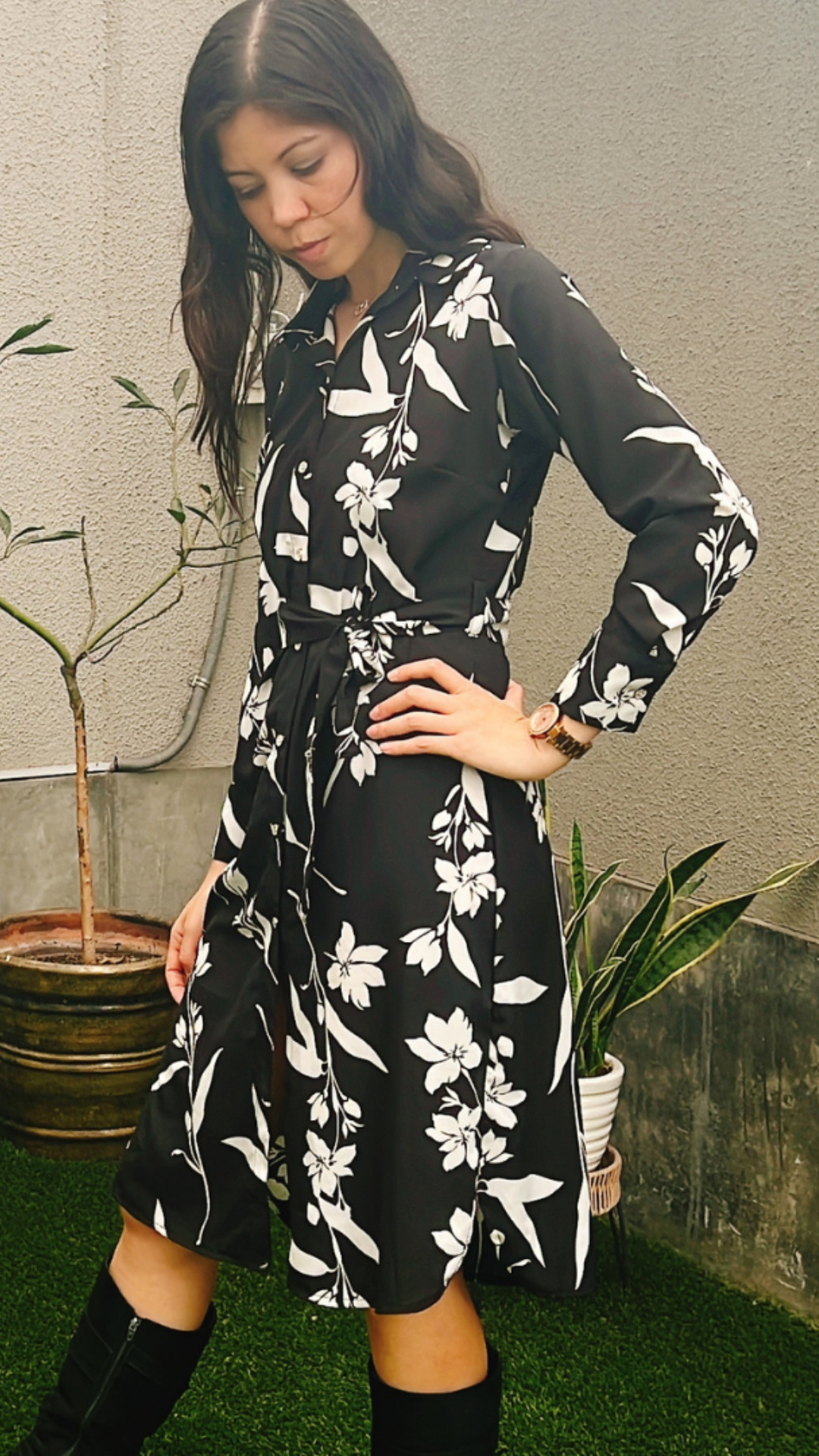 Dress camisero - Negro