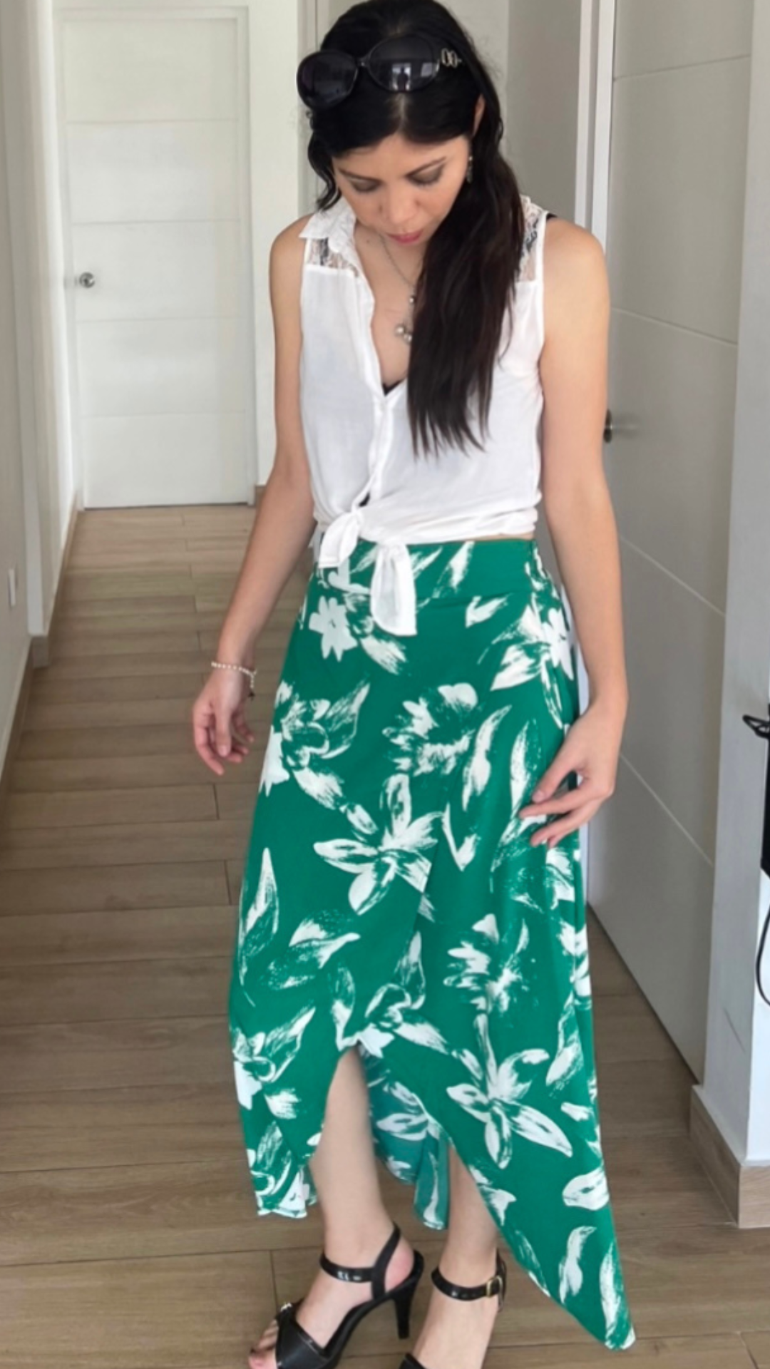 Falda Valery - verde
