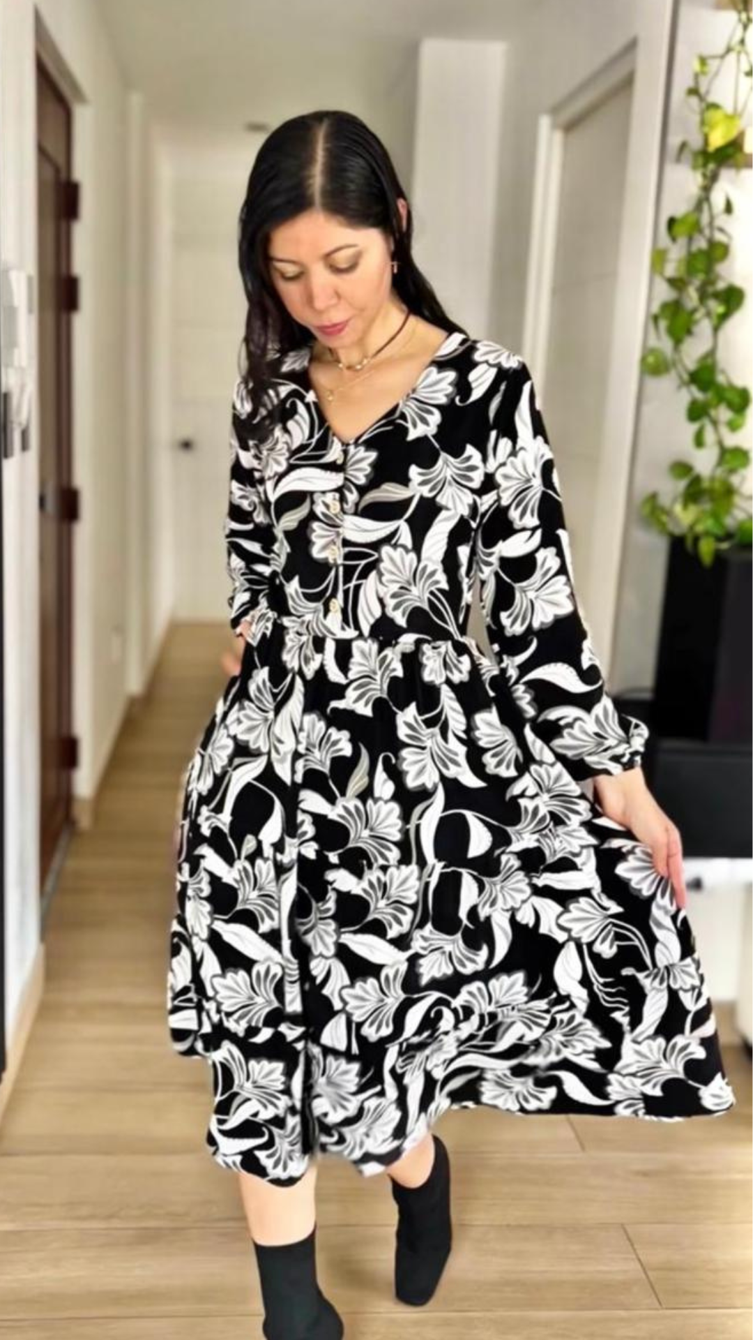 Vestido Adriana - Negro