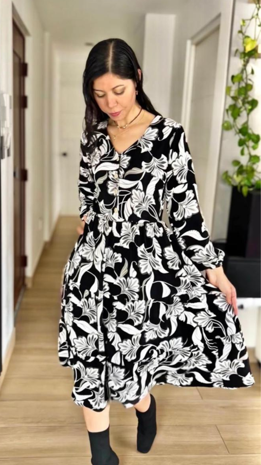 Vestido Adriana - Negro