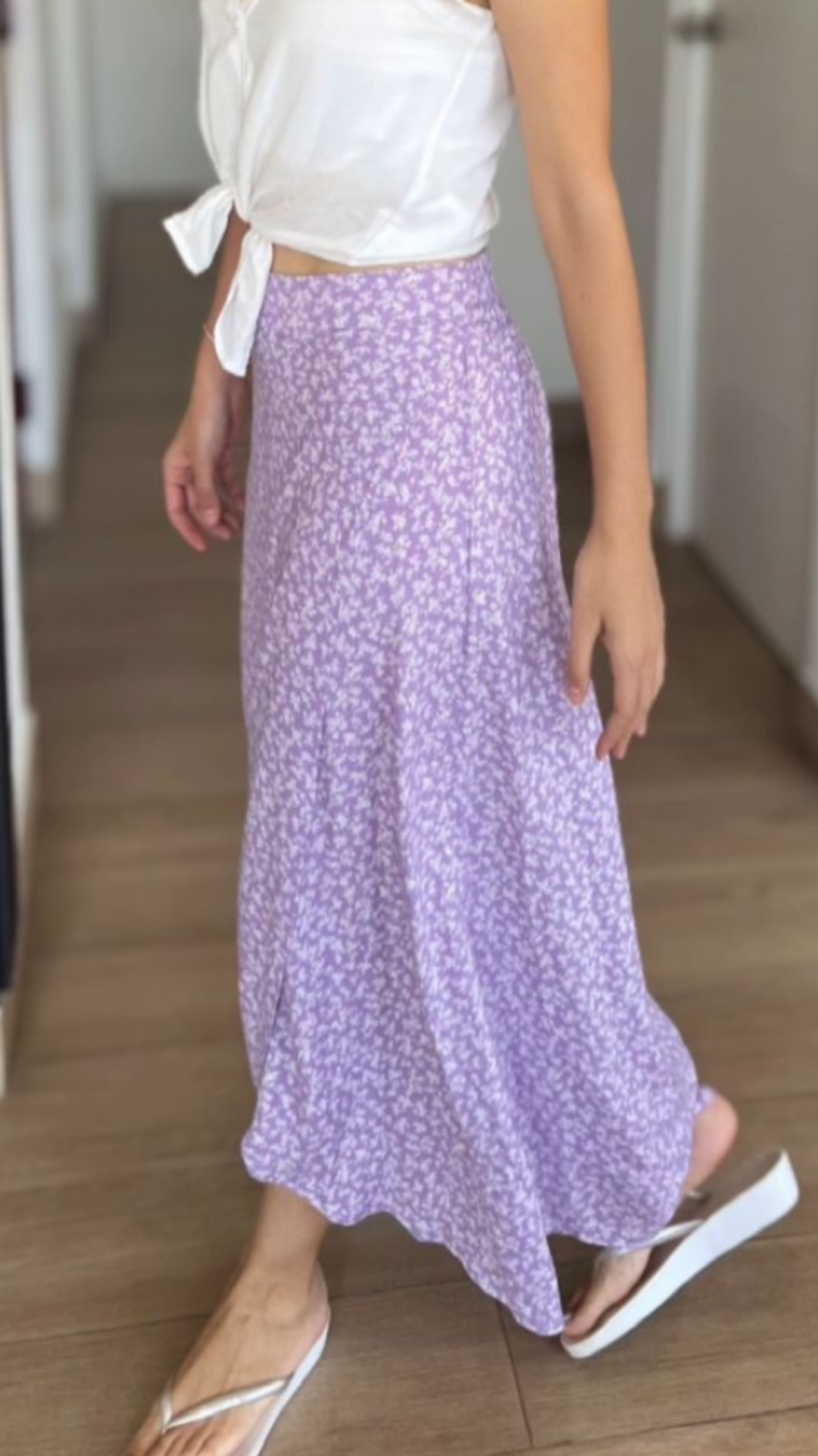 Falda Valery lila