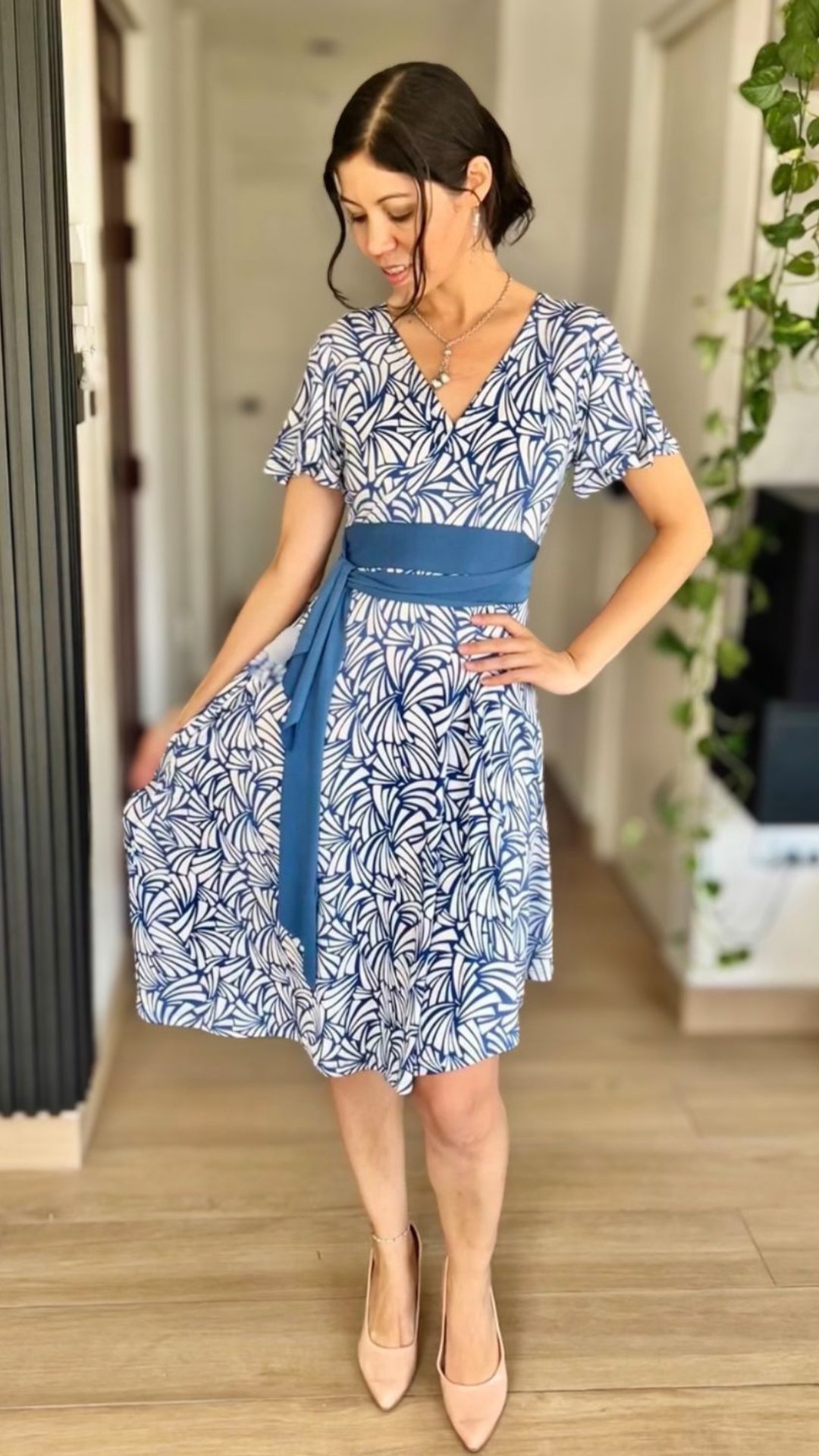 Vestido Sami - Celeste