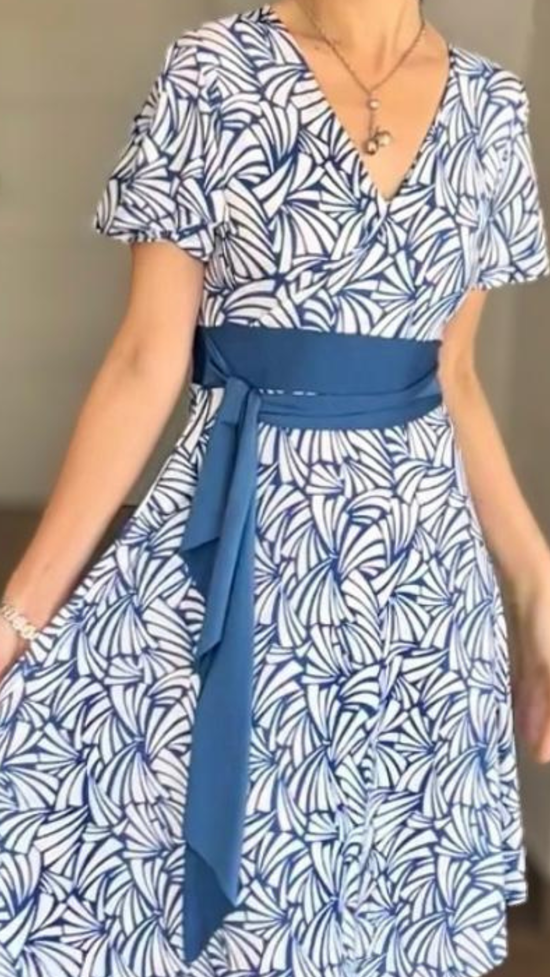 Vestido Sami - Celeste