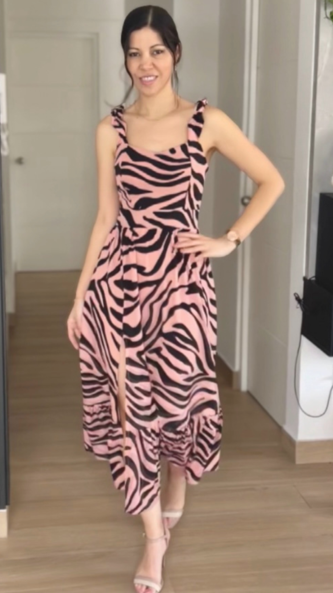 Vestido Camila - Palo rosa