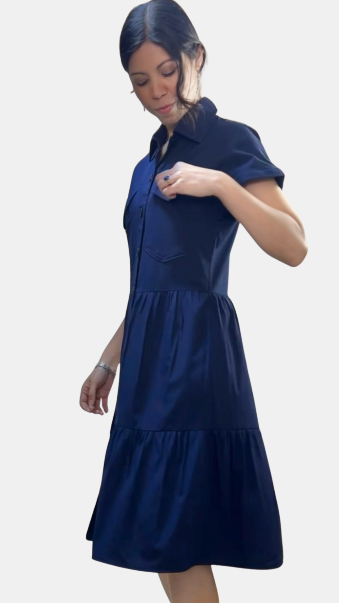 Vestido Andrea - Azul marino