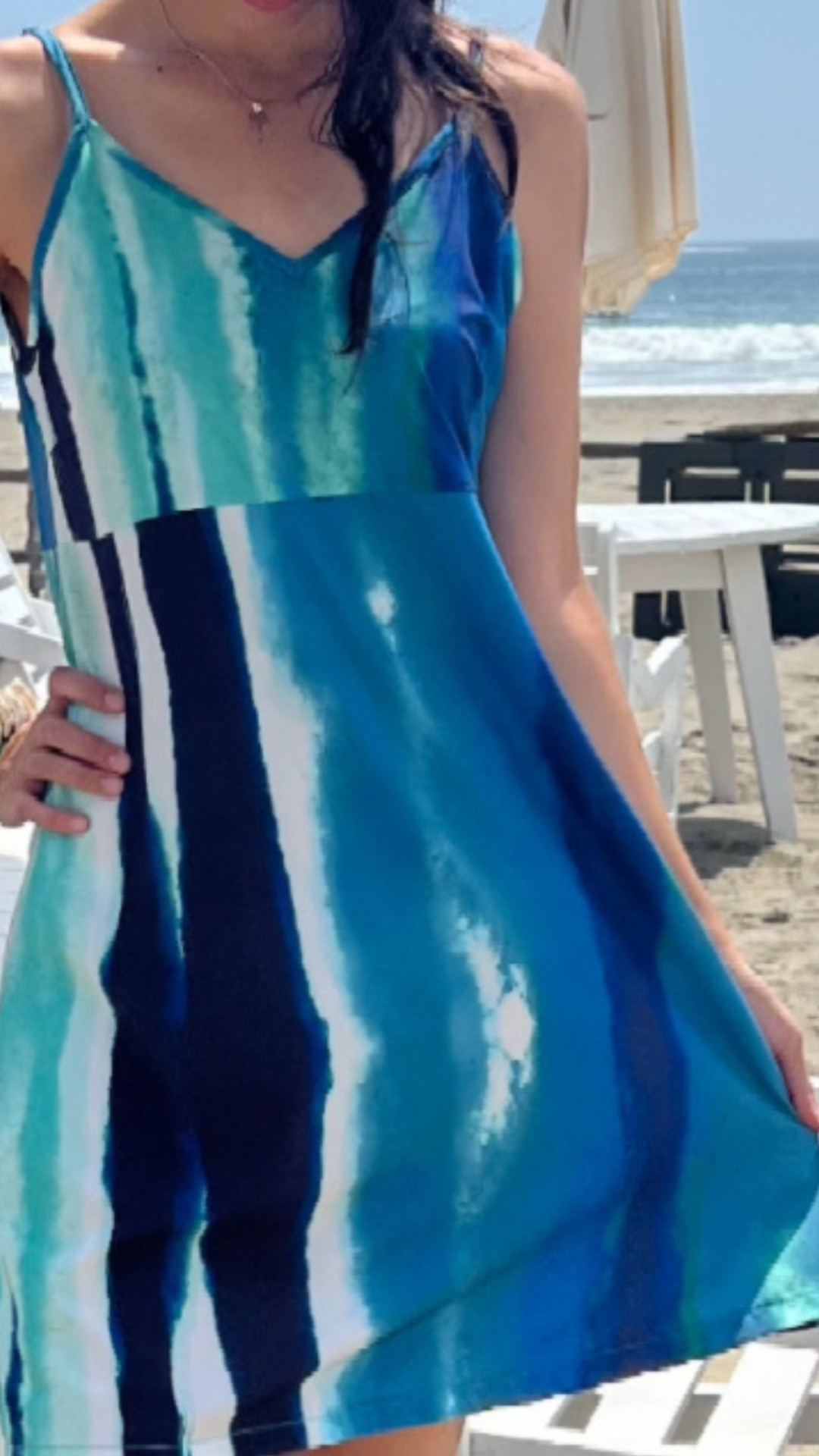 Vestido Alejandra - Celeste