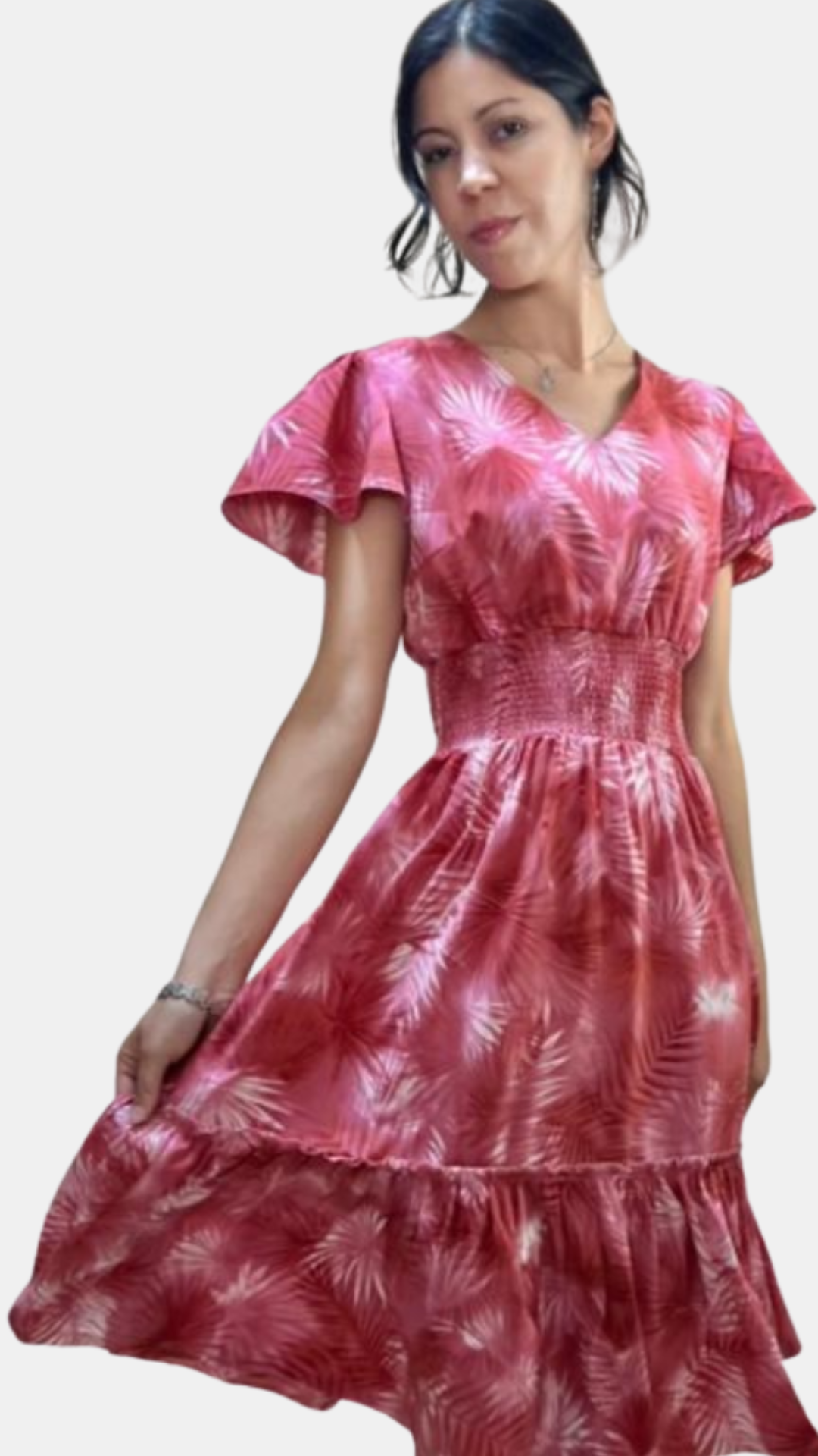 Vestido Bianca - Rojo