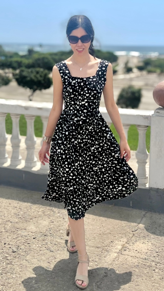 Vestido Dary - Negro