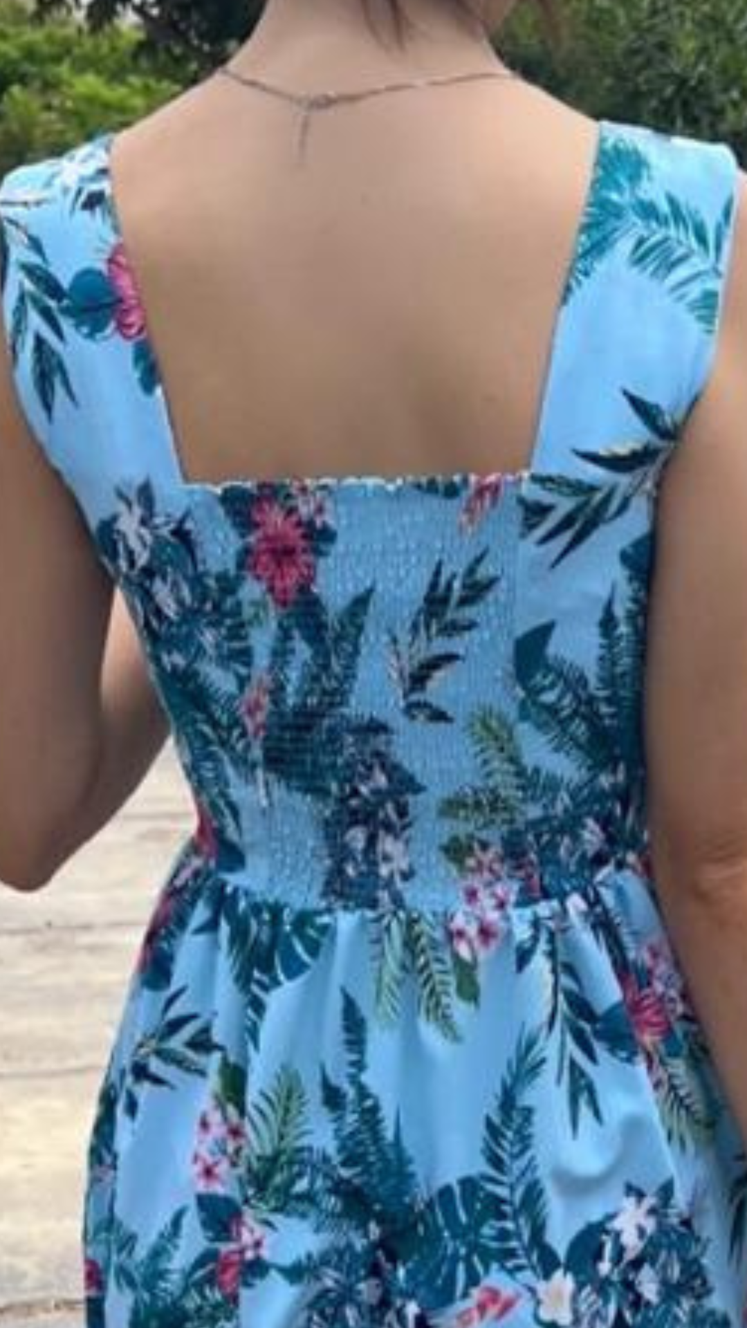 Vestido Dary - Celeste