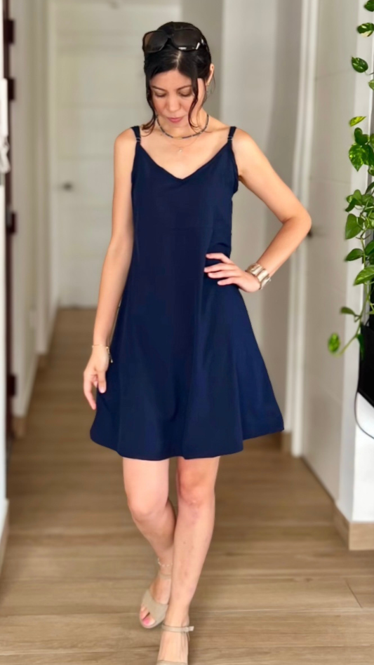 Vestido Alejandra - Azul