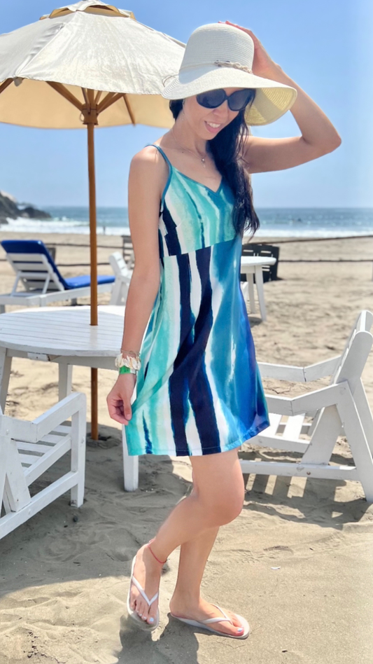 Vestido Alejandra - Celeste