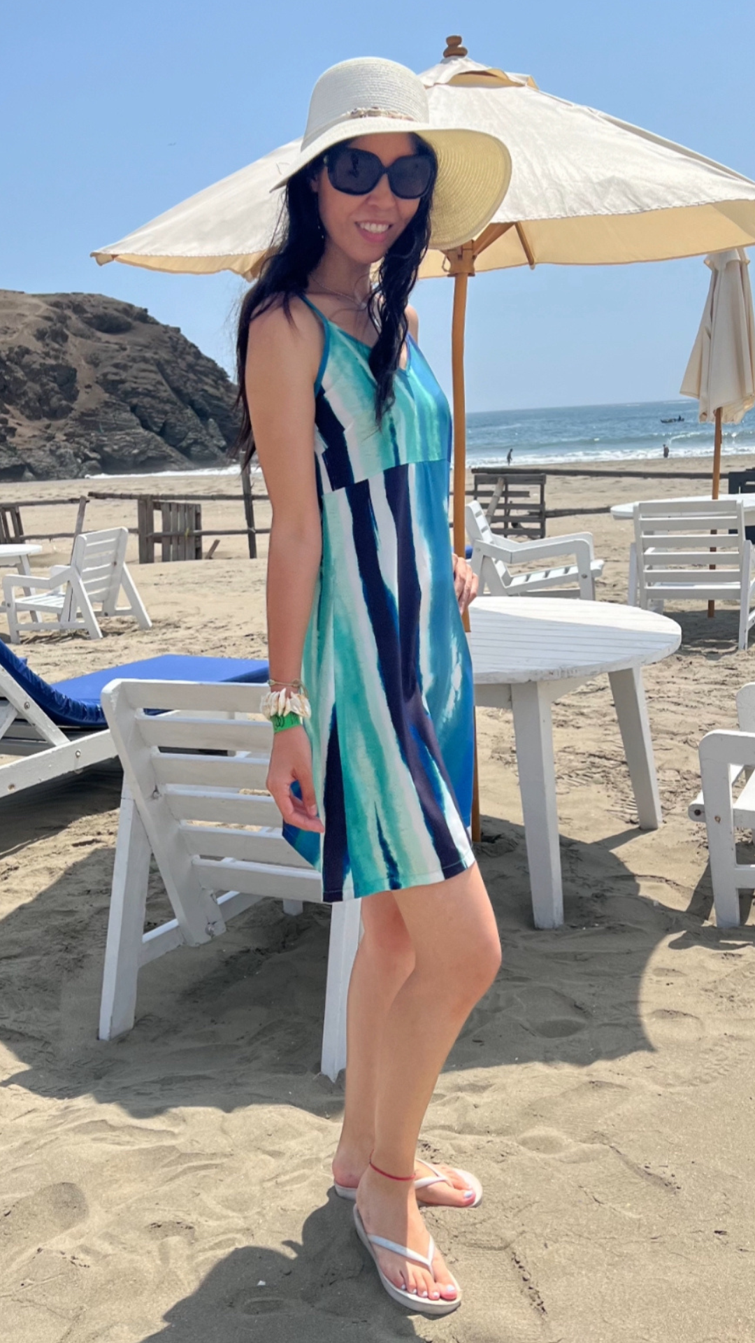 Vestido Alejandra - Celeste