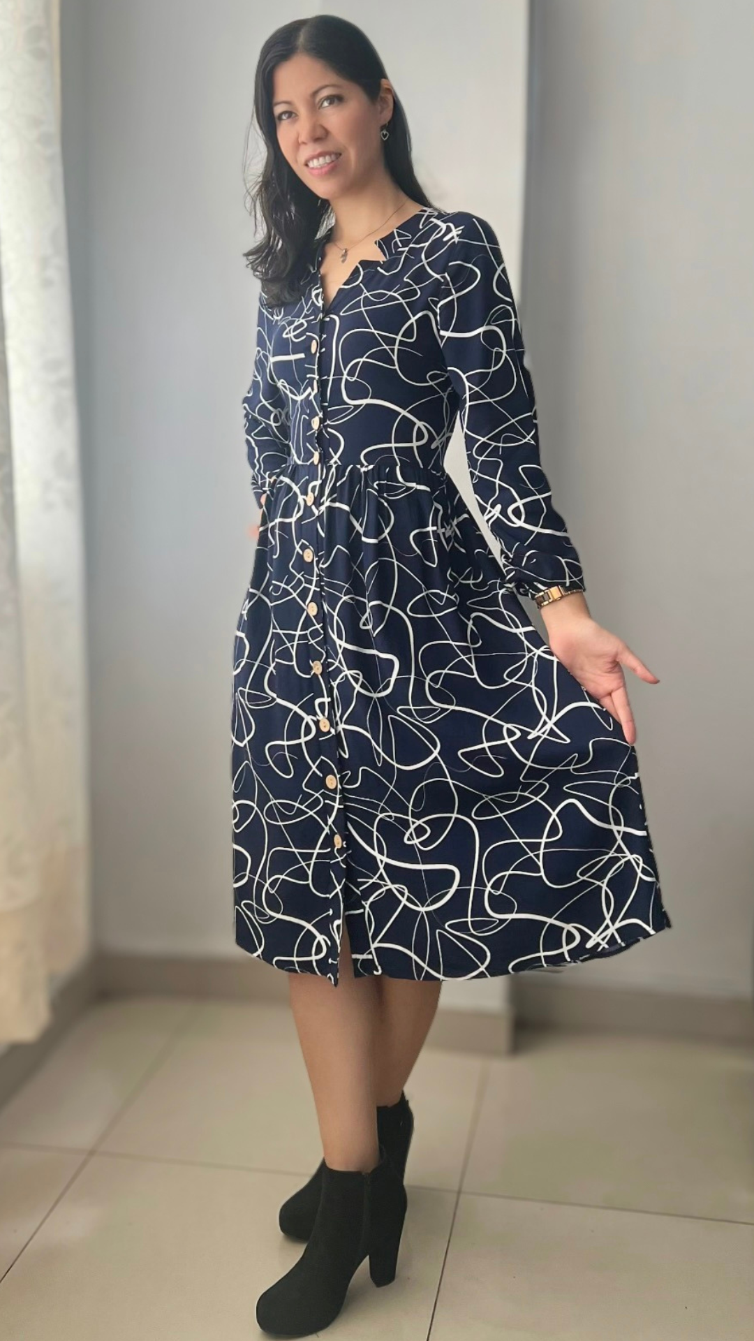 Vestido Arlet - Azul