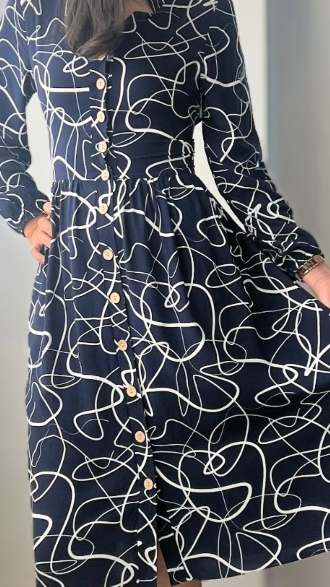 Vestido Arlet - Azul