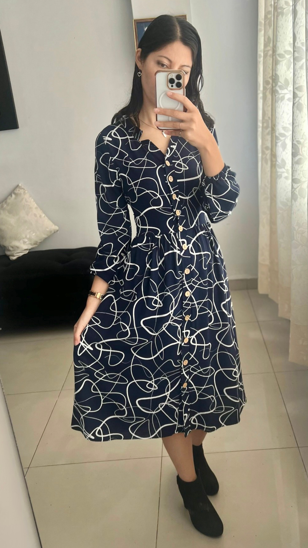 Vestido Arlet - Azul
