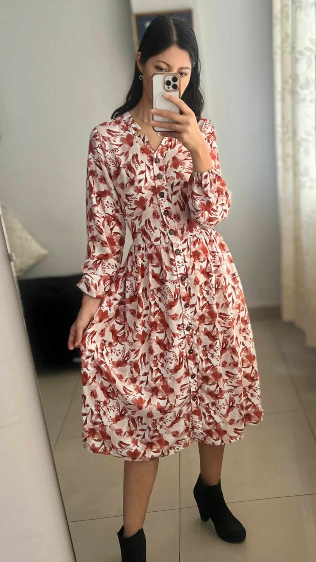 Vestido Arlet - Terracota